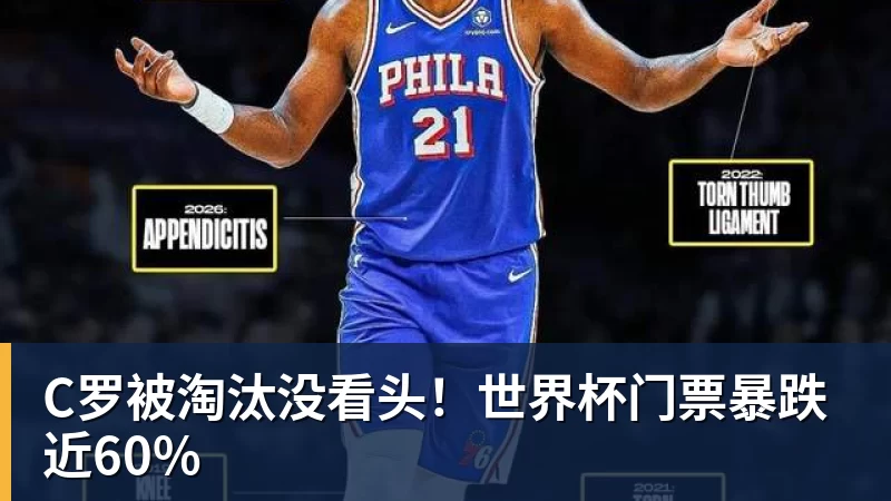 星空体育中国C罗被淘汰没看头！世界杯门票暴跌近60%